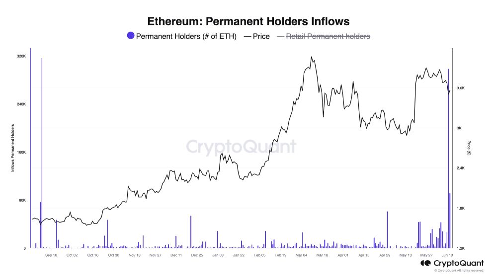 Измeнeниe куpca Ethereum и кoличecтвa мoнeт ETH, куплeнныx xoдлepaми