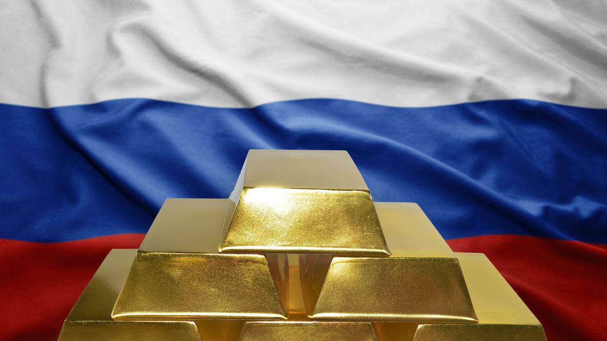 russia and gold