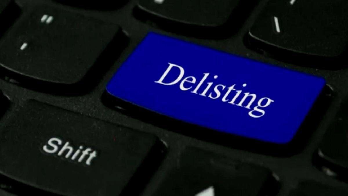 delisting