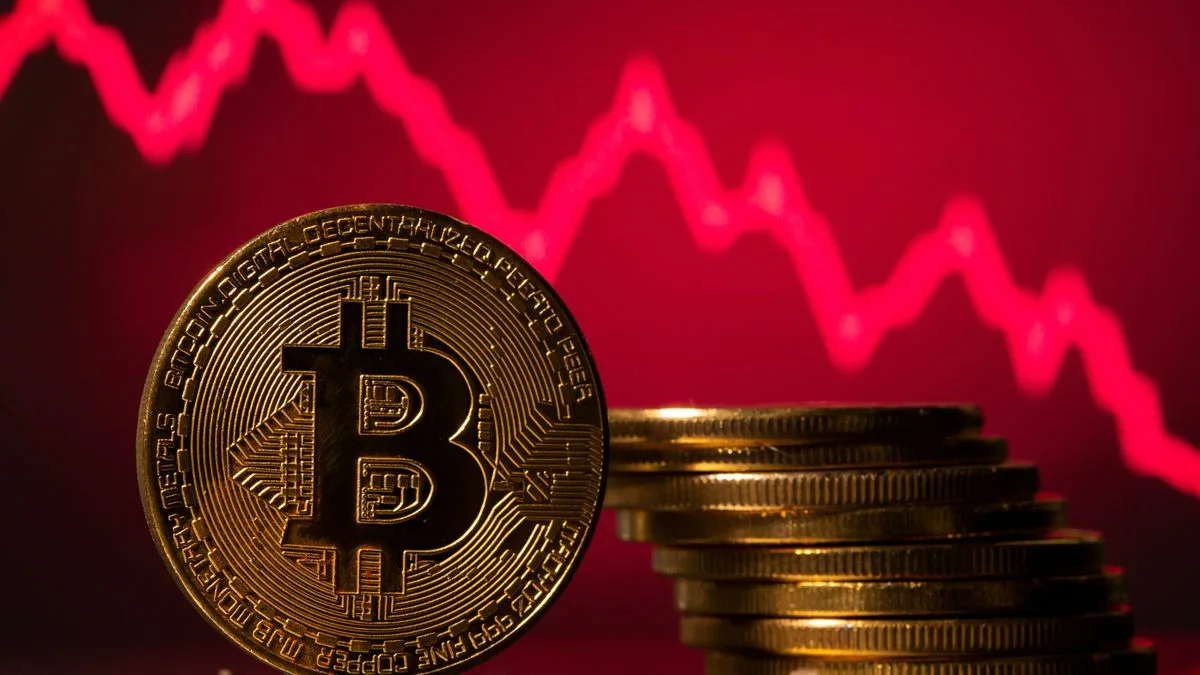 bitcoin down